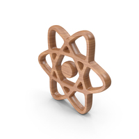 Atom Wood Symbol PNG & PSD Images