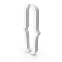 Text Brackets Quotation Box Icon White PNG & PSD Images