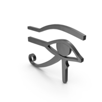 Eye Of Horus Black PNG & PSD Images