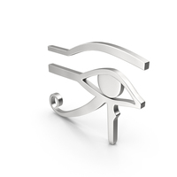 Eye Of Horus Silver PNG & PSD Images