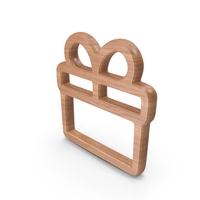 Gift Symbol Wood PNG & PSD Images