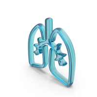 Glass Lung Healthcare Symbol PNG & PSD Images