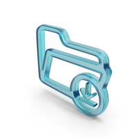 Download Folder Glass Symbol PNG & PSD Images