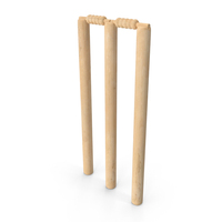 Wooden Cricket Stumps PNG & PSD Images