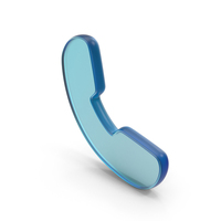 Glass Phone Call Symbol PNG & PSD Images