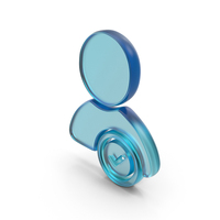 Glass Verified User Symbol PNG & PSD Images