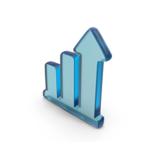 Glass Growth Graph Symbol PNG & PSD Images