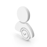 White Verified User Symbol PNG & PSD Images