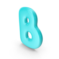 Letter B Cartoony PNG & PSD Images