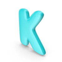 Letter K Cartoony PNG & PSD Images