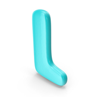 Letter L Cartoony PNG & PSD Images