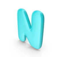 Letter N Cartoony PNG & PSD Images