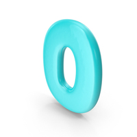 Number 0 Cartoony PNG & PSD Images