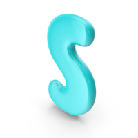 Letter S Cartoony PNG & PSD Images