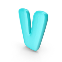 Letter V Cartoony PNG & PSD Images