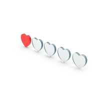 Level Heart Symbol PNG & PSD Images