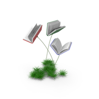 Flower Books PNG & PSD Images