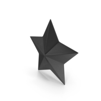 Small Black Star PNG & PSD Images