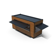 Custom Shipping Container Cafe PNG & PSD Images