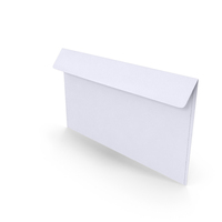 White DL Envelope PNG & PSD Images