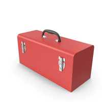 Metal Toolbox Red PNG & PSD Images