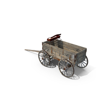 Old West Wagon PNG & PSD Images
