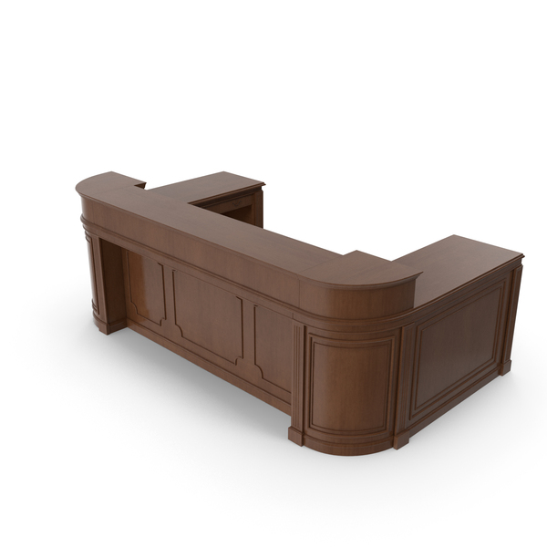 Reception Desk Classic Style PNG & PSD Images