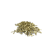 Golden Garlands Paper Shavings PNG & PSD Images
