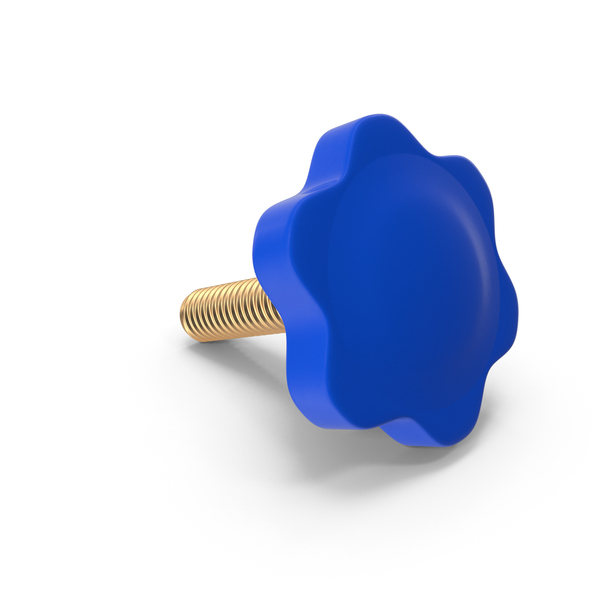 Clamping Handle Bolt Blue PNG & PSD Images