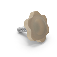 Clamping Handle Bolt Beige PNG & PSD Images