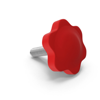 Clamping Handle Bolt Red PNG & PSD Images