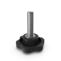 Clamping Handle Bolt Black PNG & PSD Images
