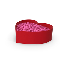 Gift Heart Box With Cut Paper PNG & PSD Images