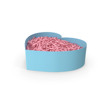 Gift Heart Box With Cut Paper PNG & PSD Images