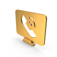 Design Call Computer App Icon PNG & PSD Images