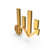 Globe Stock Market Growth Design PNG & PSD Images