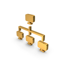 Multi Computer Network Share Web Link PNG & PSD Images