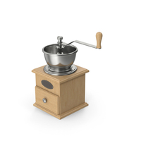 Wooden Coffee Mill PNG & PSD Images