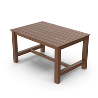Table Dark Wood PNG & PSD Images