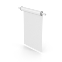 Monochrome Scroll Paper PNG & PSD Images