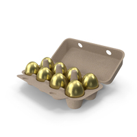 Golden Eggs Pack PNG & PSD Images