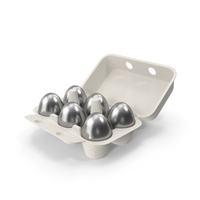 Silver Eggs Pack PNG & PSD Images