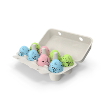 Colored Eggs Pack PNG & PSD Images