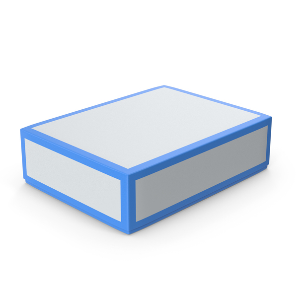 Blue Billiard Chalk Box PNG & PSD Images