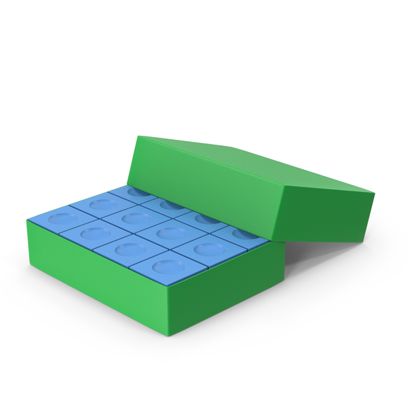 Billiard Chalk Green Box PNG & PSD Images