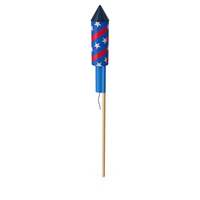 Firework Rocket With Stars PNG & PSD Images