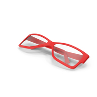 Red Eyeglasses PNG & PSD Images