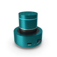 Portable Vibrating Speaker Blue ON PNG & PSD Images
