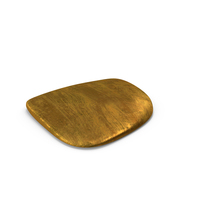 Golden Decorative Ground Stone PNG & PSD Images