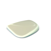 Stylized White Decorative Ground Stone PNG & PSD Images
